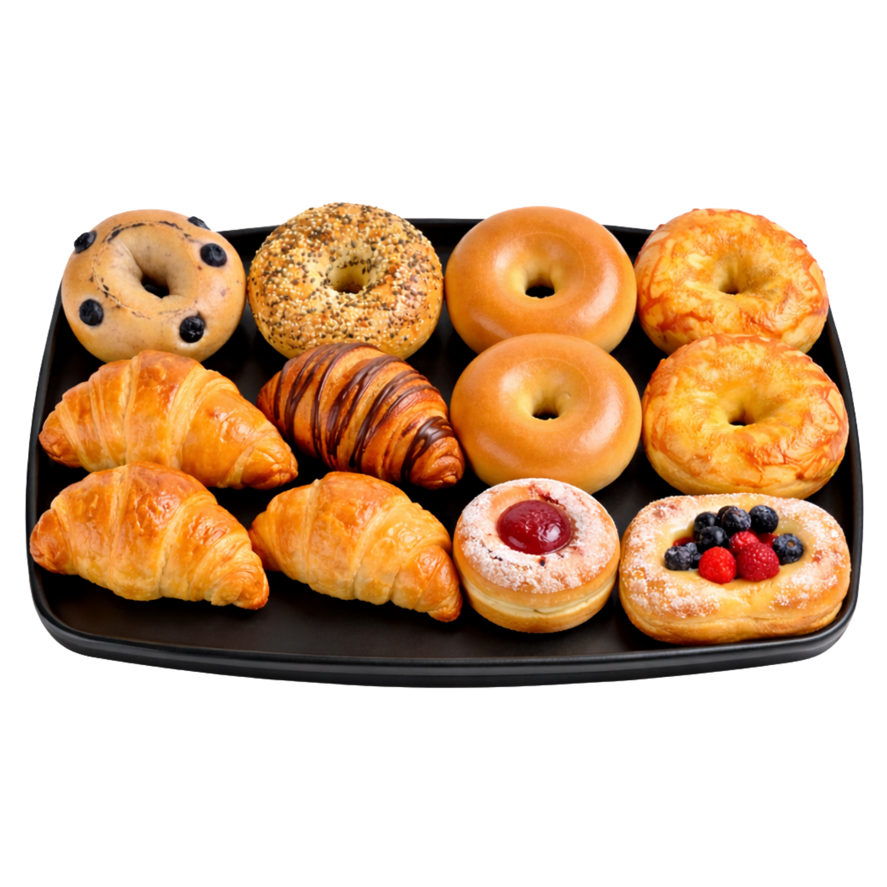 Assorted Bagel & Pastry Tray